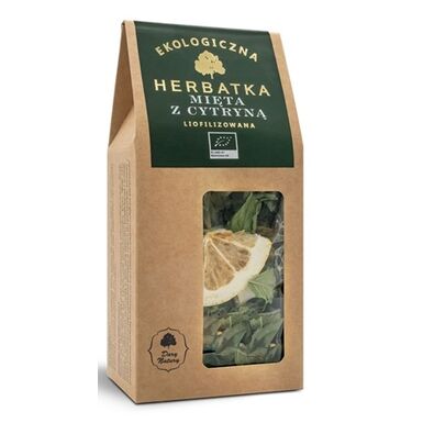 HERBATKA LIOFILIZOWANA MIĘTA Z CYTRYNĄ BIO 25g 