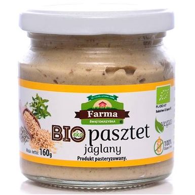 PASZTET JAGLANY BIO 160g 