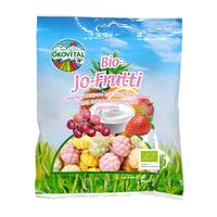 ŻELKI OWOCOWE JOGURTOWE BEZGLUTENOWE BIO 80g 10835