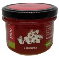 MIÓD NEKTAROWY WIELOKWIATOWY Z ŻURAWINĄ BIO 260g 21789