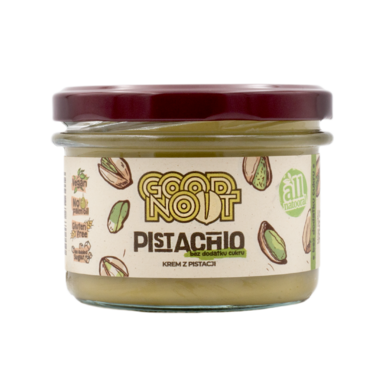 KREM PISTACJOWY BEZ DODATKU CUKRÓW 200g 