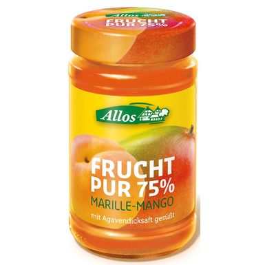 MUS MORELA MANGO (75 % OWOCÓW) BIO 250g 