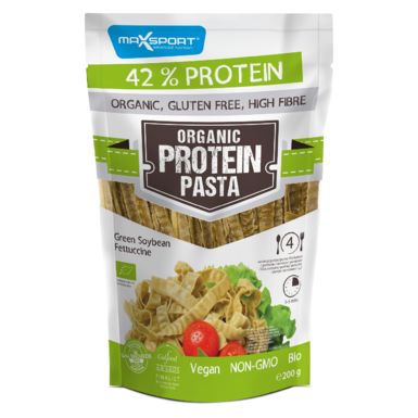 MAKARON PROTEINOWY (Z SOI ZIELONEJ) FETTUCCINE BEZGLUTENOWY BIO 200g 