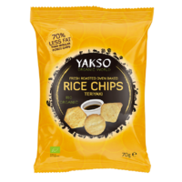 KRAKERSY RYŻOWE MINI O SMAKU TERIYAKI BIO 70g 21546