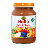 JABŁKO ŚLIWKA BEZGLUTENOWE OD 6 MIESIĄCA BIO 190g (SŁOIK) 23173