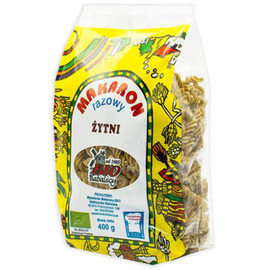MAKARON (ŻYTNI RAZOWY) ŚWIDERKI BIO 400g 