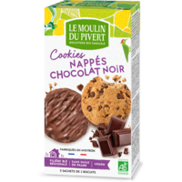 CIASTKA Z CZEKOLADĄ OBLANE CZEKOLADĄ GORZKĄ BIO 175g 27332