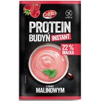 BUDYŃ PROTEINOWY INSTANT O SMAKU MALINOWYM BEZGLUTENOWY 40g 29440