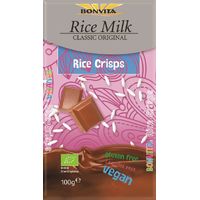 CZEKOLADA KUWERTURA Z CHRUPIĄCYM RYŻEM FAIR TRADE BEZGLUTENOWA BIO 100g 7389