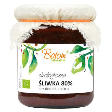 ŚLIWKA 80 %  BIO 260g 