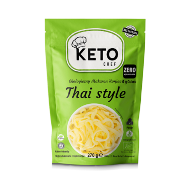 MAKARON (KONJAC) THAI STYLE BEZGLUTENOWY BIO 270g (200g) 