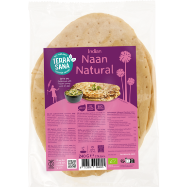 CHLEB NAAN BIO 240g 