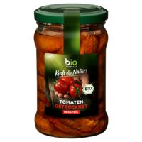 POMIDORY SUSZONE W OLEJU RZEPAKOWYM BEZGLUTENOWE BIO 270g (150g) 23004