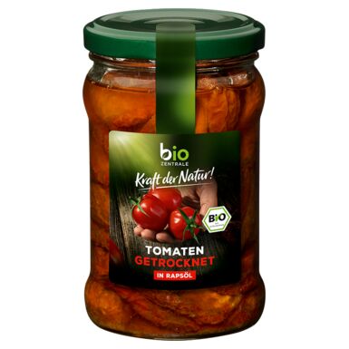 POMIDORY SUSZONE W OLEJU RZEPAKOWYM BEZGLUTENOWE BIO 270g (150g) 