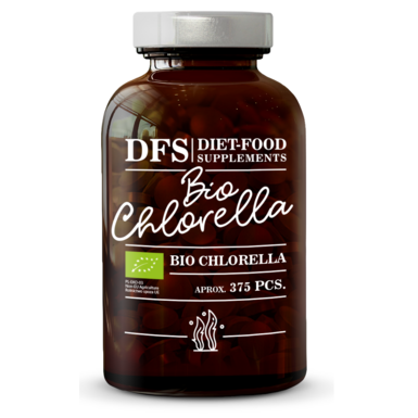 CHLORELLA BIO (400 mg) 375 TABLETEK 