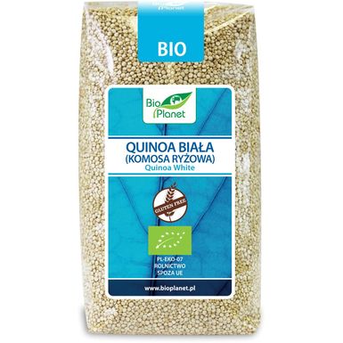 QUINOA BIAŁA (KOMOSA RYŻOWA) BEZGLUTENOWA BIO 500g 