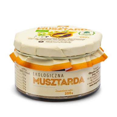 MUSZTARDA BIO 200g 