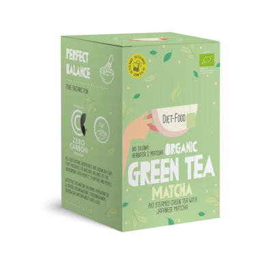 HERBATA ZIELONA Z MATCHĄ (GREEN TEA MATCHA) BIO (20 x 2g) 40g 