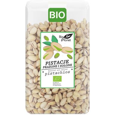 PISTACJE PRAŻONE I SOLONE BIO 700g 