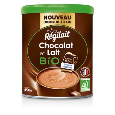 CZEKOLADA MLECZNA DO PICIA NA GORĄCO BIO 450g 