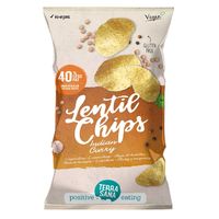 CHIPSY Z SOCZEWICY O SMAKU INDYJSKIEJ PRZYPRAWY CURRY BEZGLUTENOWE BIO 75g 20164