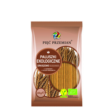 PALUSZKI ORKISZOWE PEŁNOZIARNISTE BIO 45g 