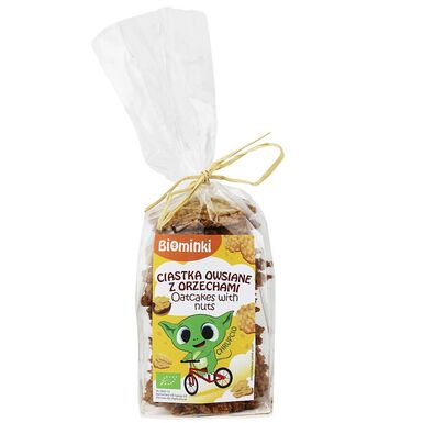 CIASTKA OWSIANE Z ORZECHAMI WŁOSKIMI BIO 170g 