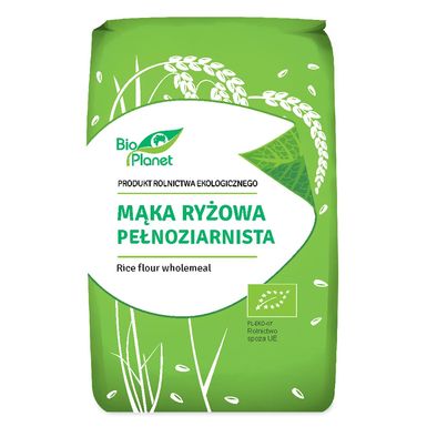 MĄKA RYŻOWA PEŁNOZIARNISTA BEZGLUTENOWA BIO 500g 