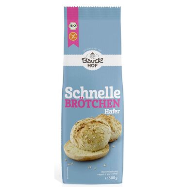 MIESZANKA DO WYPIEKU BUŁEK Z NASIONAMI BEZGLUTENOWA BIO 500g 