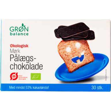 CZEKOLADA GORZKA W PLASTRACH BIO 120g (30szt) 