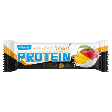 BATON PROTEINOWY Z MANGO W POLEWIE JOGURTOWEJ BEZGLUTENOWY 60g 