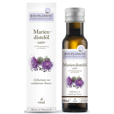 OLEJ Z OSTROPESTU PLAMISTEGO TŁOCZONY NA ZIMNO BIO 100ml 