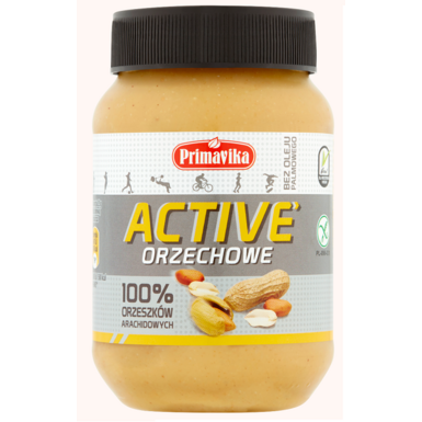 KREM Z ORZESZKÓW ZIEMNYCH PRAŻONYCH 100 % BEZGLUTENOWY 470g 