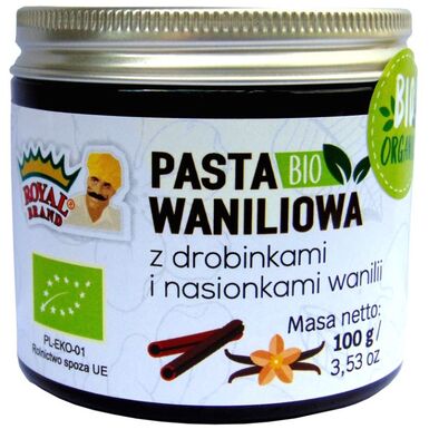 PASTA WANILIOWA BIO 100g 