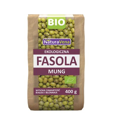 FASOLKA MUNG BIO 400g 
