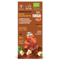 CZEKOLADA Z ORZECHAMI LASKOWYMI BEZGLUTENOWA BIO 50g 16609