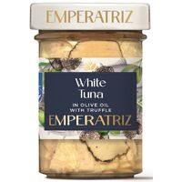 TUŃCZYK BIAŁY FILETY MSC W OLIWIE Z OLIWEK Z TRUFLĄ 180g (120g) (SŁOIK) 29698