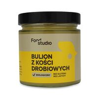 BULION DROBIOWY W PŁYNIE BEZGLUTENOWY BIO (SŁOIK) 350ml 