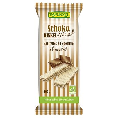 WAFELKI ORKISZOWE Z KREMEM KAKAOWYM BIO 100g 
