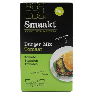 MIESZANKA DO PRZYGOTOWANIA BURGERÓW Z POMIDORAMI BEZGLUTENOWA BIO 140g 
