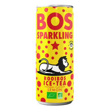 NAPÓJ GAZOWANY ROOIBOS O SMAKU CYTRYNOWYM BIO 250ml (PUSZKA) 