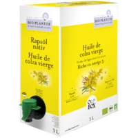 OLEJ RZEPAKOWY TŁOCZONY NA ZIMNO OMEGA-3 BIO 3L 12009