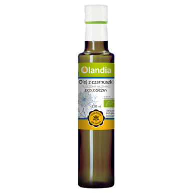 OLEJ Z CZARNUSZKI TŁOCZONY NA ZIMNO BIO 250ml 