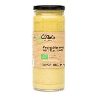 ZUPA KREM WARZYWNY Z NASIONAMI LNU BEZGLUTENOWY BIO 450g 24552