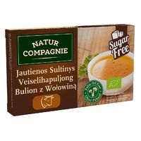 przecena BULION KOSTKI WOŁOWE BEZ DODATKU CUKRÓW BIO 96g 12174
