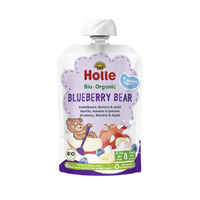 MUS BORÓWKOWY MIŚ (JOGURT BORÓWKA JABŁKO BANAN) BEZ DODATKU CUKRÓW OD 8 MIESIĄCA BIO 100g 30217