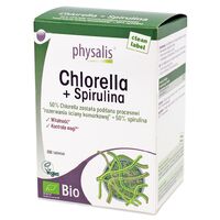 CHLORELLA + SPIRULINA BIO 200 TABLETEK 27912