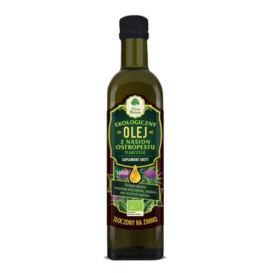 OLEJ Z OSTROPESTU PLAMISTEGO TŁOCZONY NA ZIMNO BIO 100ml 