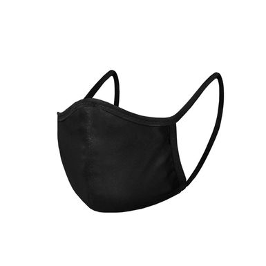 MASECZKA OCHRONNA WIELORAZOWA BAWEŁNIANA CZARNA + 20 JEDNORAZOWYCH FILTRÓW 