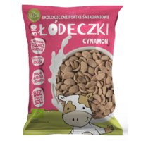 ŁÓDECZKI JAGLANO OWSIANE Z CYNAMONEM BEZ DODATKU CUKRÓW BIO 260g 28420